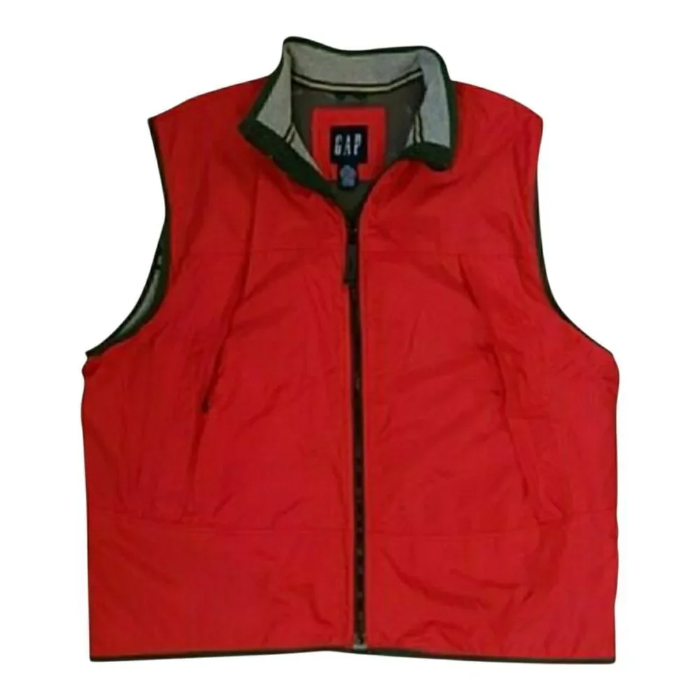 GAP Vest Thermal Lined Zip Pocket Men's XXL